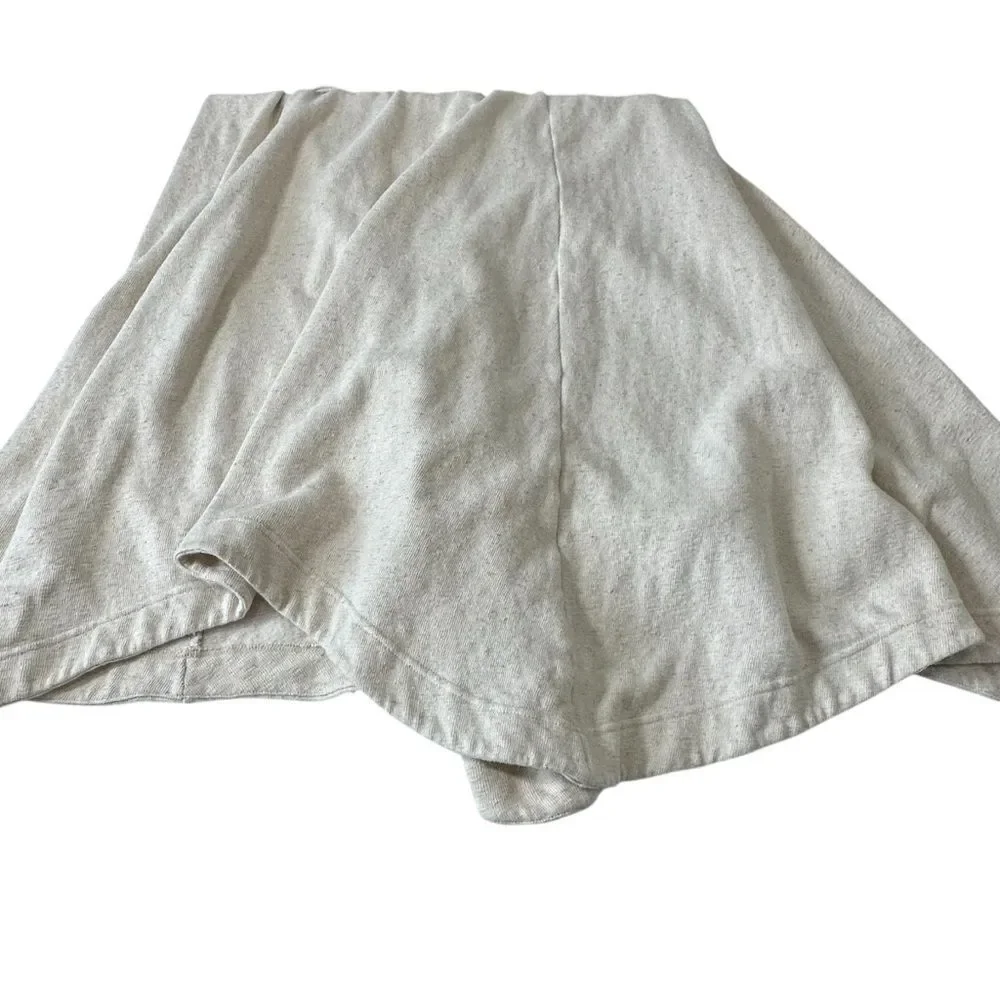 Free People Beach Cream Stay Salty Jersey‎ Knit Dress, S